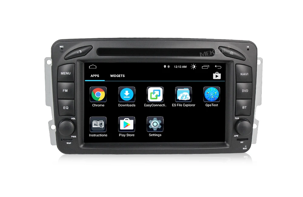 Discount 2din 2 DIN Fit for Mercedes/Benz Clk W209/W203/W168/M/ML/W163/Viano/W639 Android 8.1 car dvd radio player support gps navigation 14