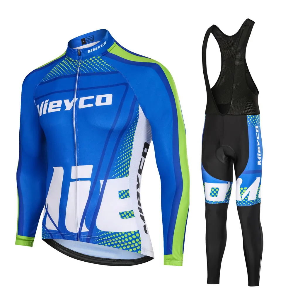 Mieyco Женская Осенняя дышащая одежда для велоспорта/костюм для езды на горном велосипеде Ropa Ciclismo/гоночная велосипедная одежда/комплект велосипедной одежды из Джерси - Цвет: 2