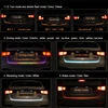 OKEEN 47.6 pouces RGB coloré qui coule LED Tronc bande pour coffre de voiture dynamique clignotants led allumer la lumière feux Arrière LED DRL Lumière ► Photo 3/6