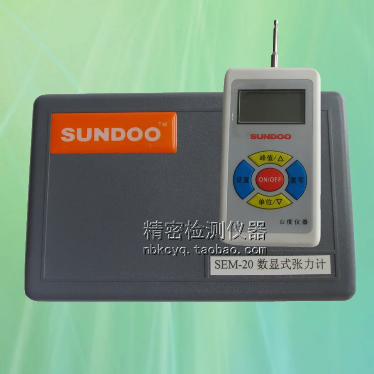 Digital SEM 10 display SEM 20 tension degree of tension force gauge