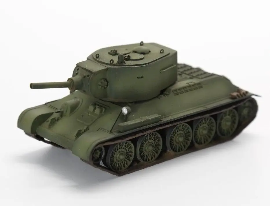 1/72 T-34 mit D-11 башенка в сборе Готовая модель 5 м хобби