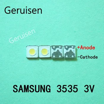 

200pcs SAMSUNG LED Backlight High Power LED 1W 3537 3535 100LM Cool white SPBWH1332S1BVC1BIB LCD Backlight for TV TV Application