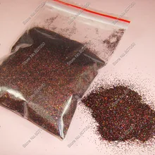 50 г/пакет x 1/25"(0,1 мм) Голографическая Лазерная кофейная цветная блестящая тонкая пудра для ногтей с блестящим блеском для ногтей DIY для дизайна ногтей и блестки для рукоделия