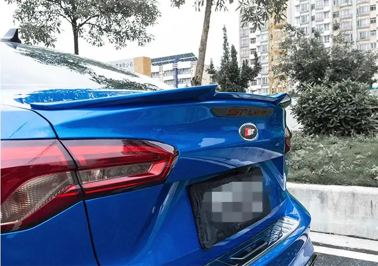 Спойлер для Focus 2019 2020 FORD TF высококачественный спойлер из АБС материала