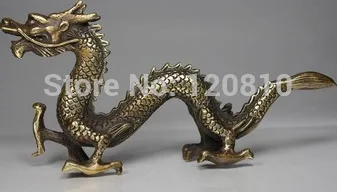 

Sell one like this CHINESE HANDWORK DRAGON OLD COPPER STATUE