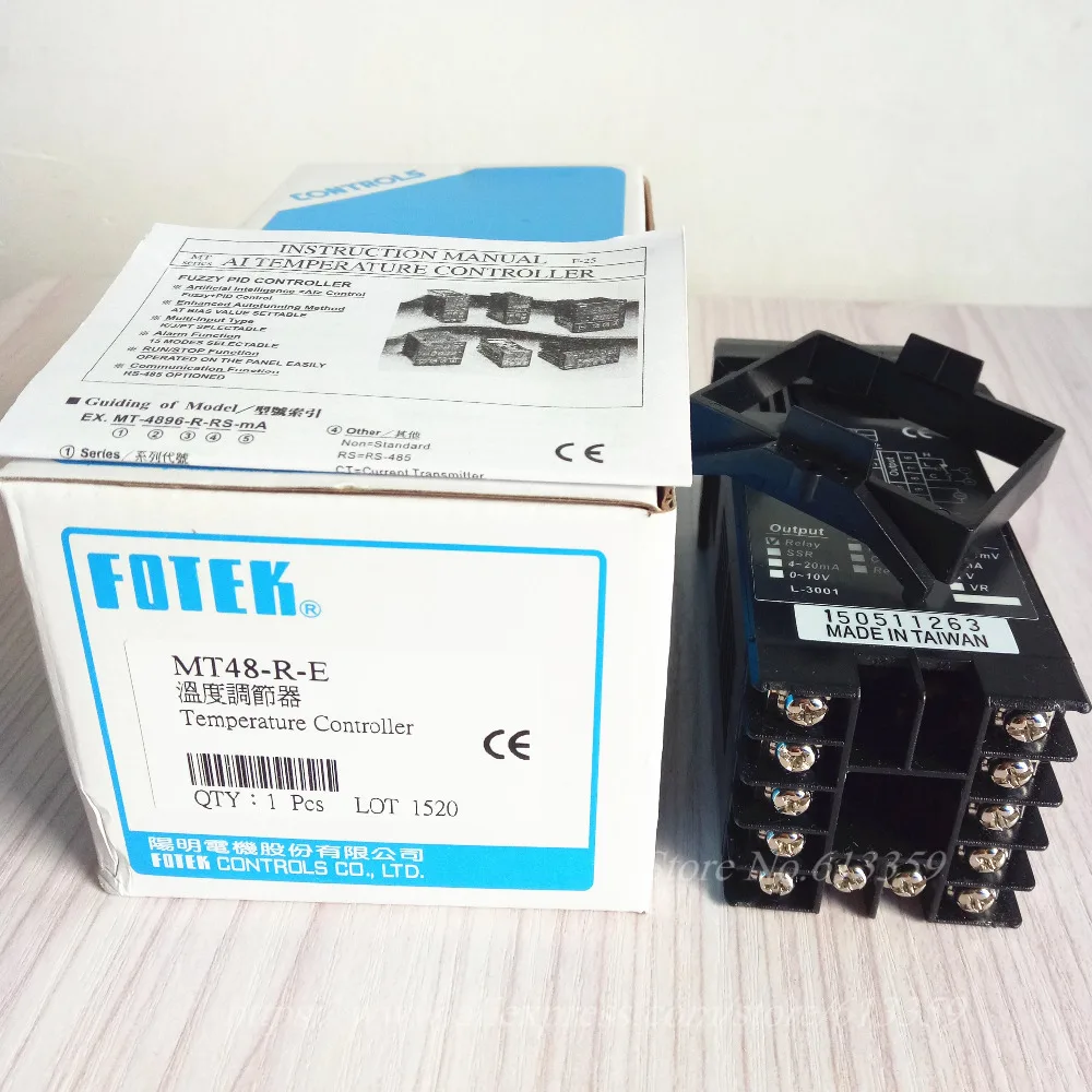 MT48 R E реле выход FOTEK PID + пушистый регулятор температуры Новый и оригинальный|controller