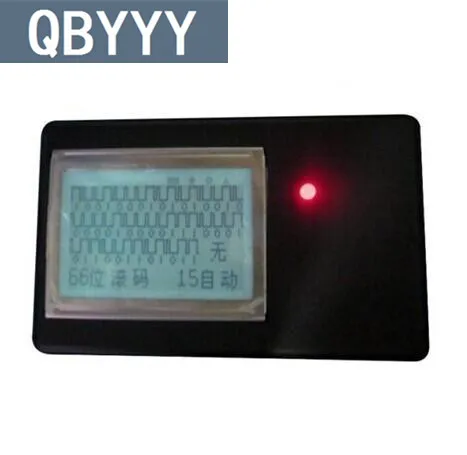 

QBYYY 1pc Garage Car Radio Transmitter Duplicator 2 in 1 433Mhz 315Mhz Remote Control Receiver Remote Key Code Scanner free