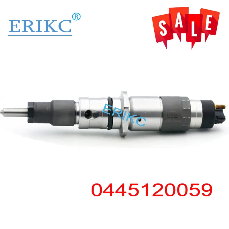 ERIKC 0445120059(6754-11-3011) инжектор Common Rail набор 6754113011 топливный насос впрыска 0 445 120 059 для Bosch KOMATSU Cummins