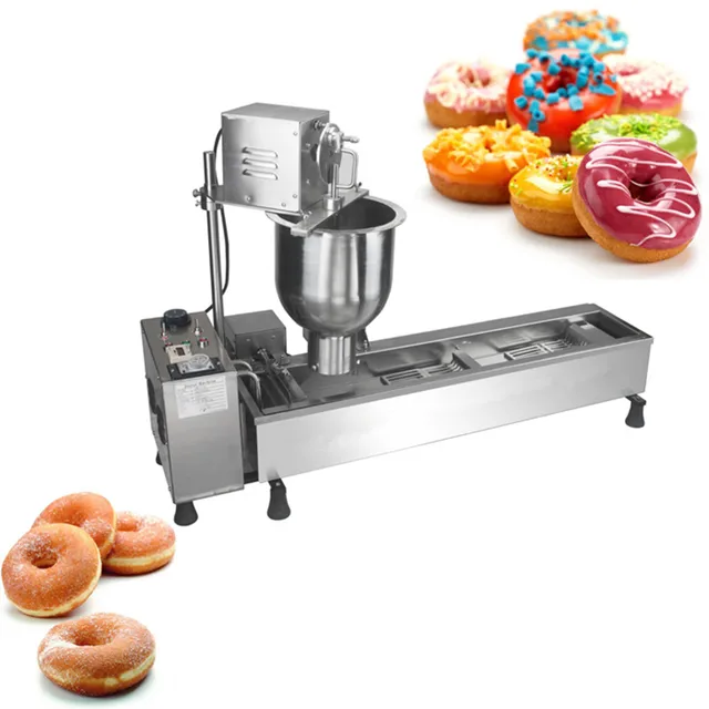 110V 220V Full automatic Commercial Electric Donut Machine Stainless
