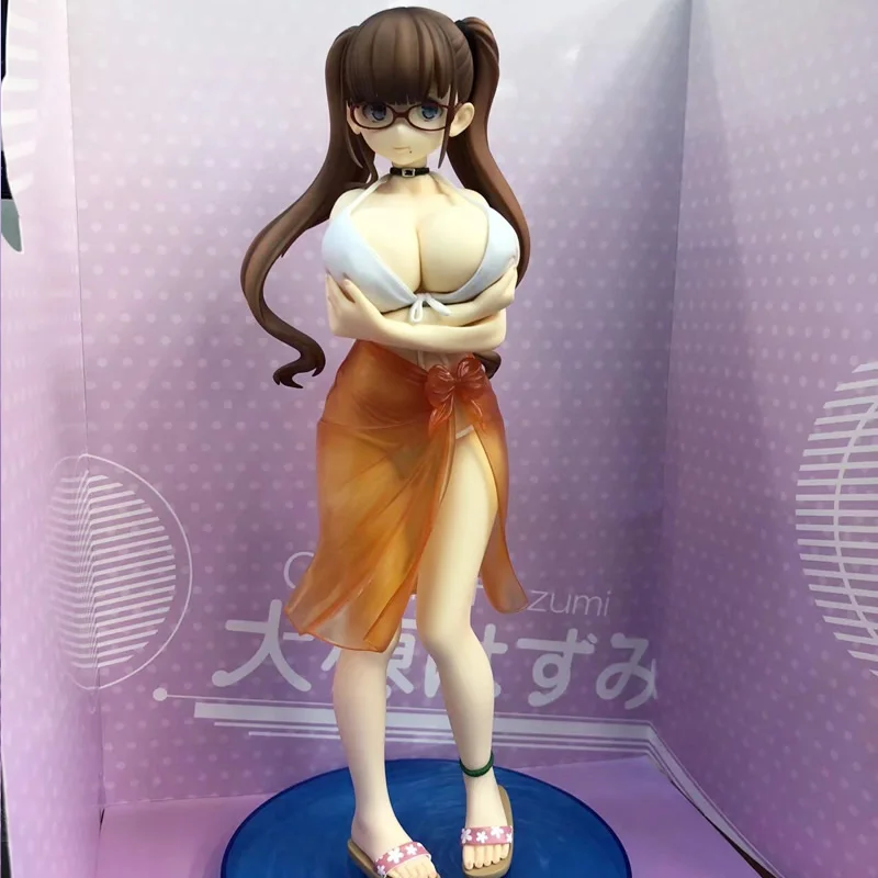 24 см пикантные AlphaMax SKYTUBE ПВХ фигурку Hazumi Oomune иллюстрации Collection Adult модель игрушка