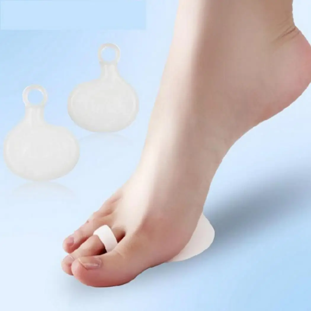 Педикюрные подушечки для ног мягкие силиконовые половинчатые носочки для ног Уход за ногами педикюрные инструменты
