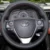 Luminoso trigo cosida A Mano de Cuero Negro Volante para Toyota RAV4 2013 2014 Toyota Corolla Coche