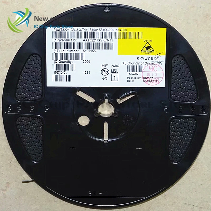 AAT3221IGV-3.3-T1 SOT23 марка: AM 100% Новый оригинальный интегрированный микросхема |