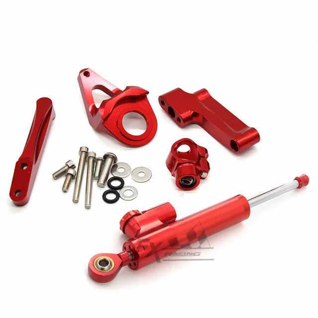 CNC Steering Damper & Mounting Kit for Suzuki GSX1300R Hayabusa 1998-2015 CNC Steering Damper & Mounting Kit for Suzuki GSX1300R Hayabusa 1998-2015