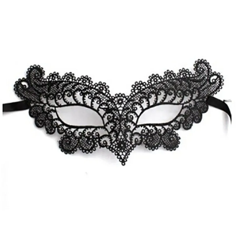 1 шт. маскарадный кружевной маска женщина-кошка на Хэллоуин, черные вечерние маски с вырезами, аксессуары, бренд и высокое качество# YU5670