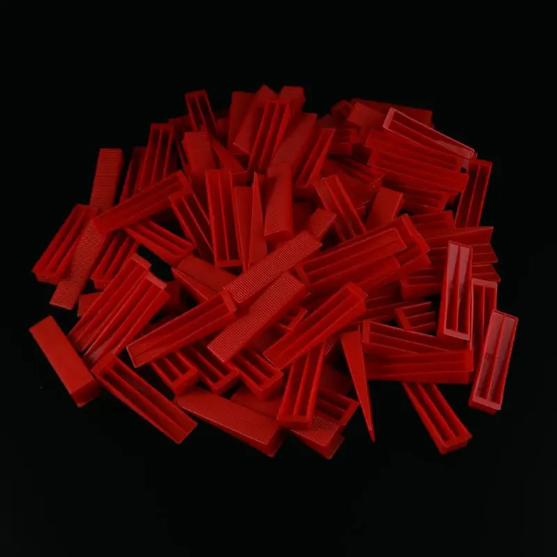 Plastic Ceramic Tile Leveling System Tile Leveler 100 Clips+100 Wedges
Tiling Flooring Tools Wedges Clips