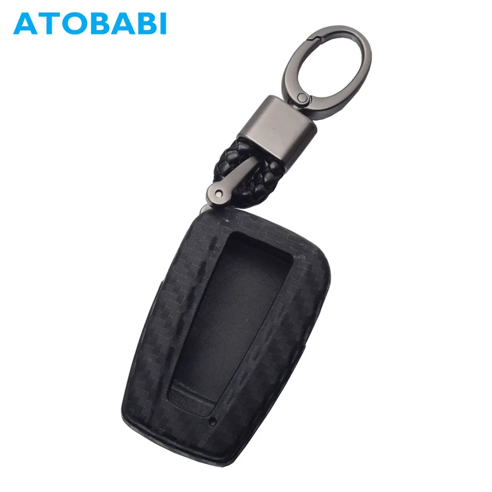 Чехол для автомобильного ключа ATOBABI Toyota CHR C HR Camry 2018 2019 умный силиконовый чехол