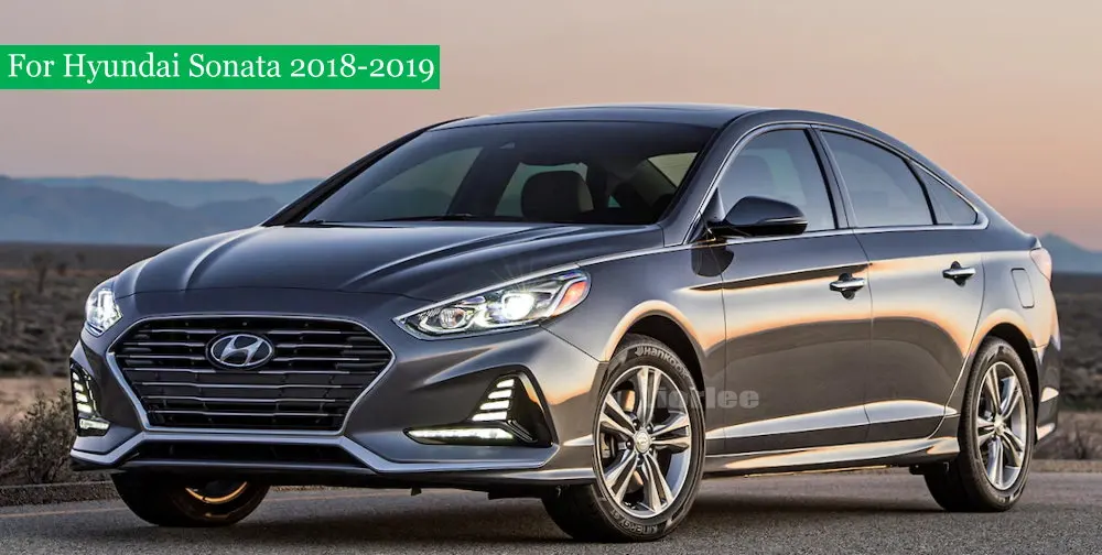 Perfect 9" HD Full Touch IPS LCD Screen Android 8 Core For Hyundai Sonata 2018~2019 Car Radio Stereo Audio Video GPS Navigation System 3