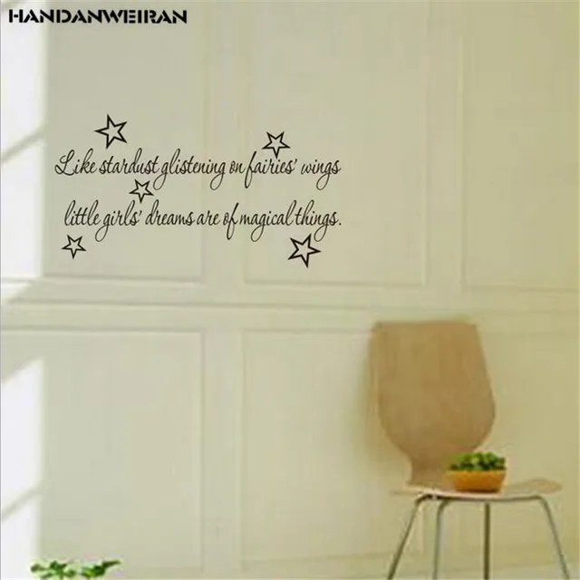 Cheap 1PCS Like stardust living room dining room removable wall stickers black creative wall stickers for home 57*19CM Cheap 1PCS Like stardust living room dining room removable wall stickers black creative wall stickers for home 57*19CM