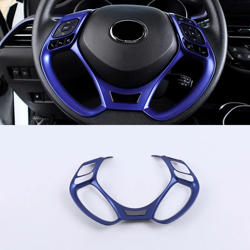 Новый автомобиль Abs пластик интерьера рулевого колеса украшения Накладка для Toyota