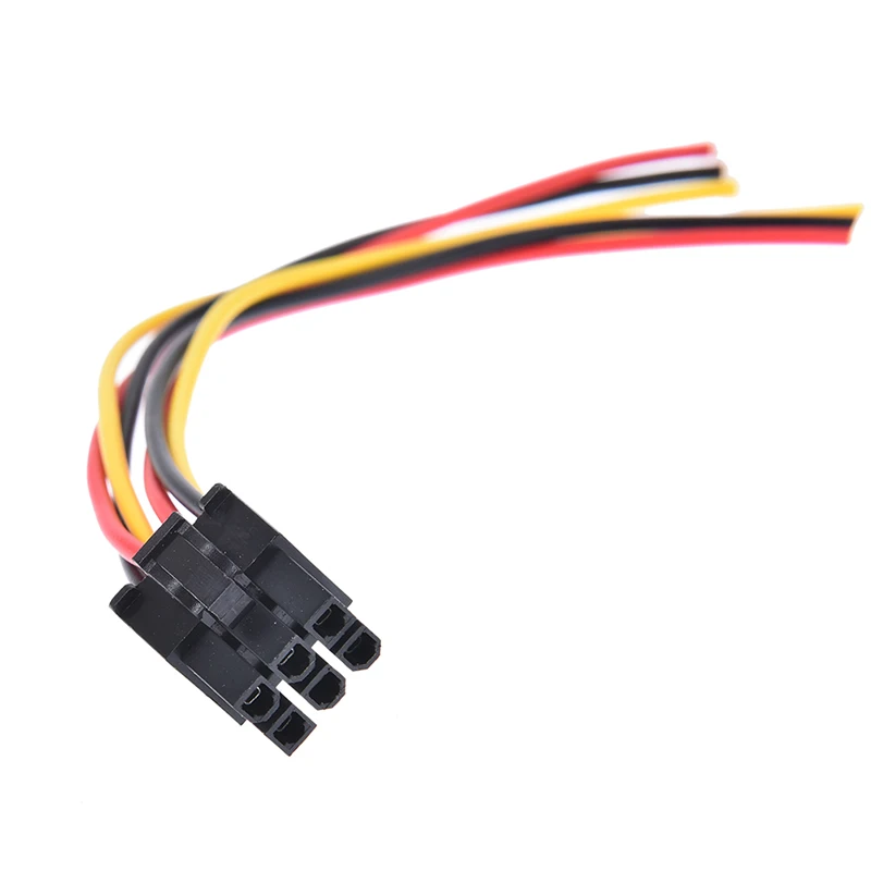 2 предмета в комплекте Графика видеокарта 4Pin для 6Pin 6P 4P передачи PCI E провода
