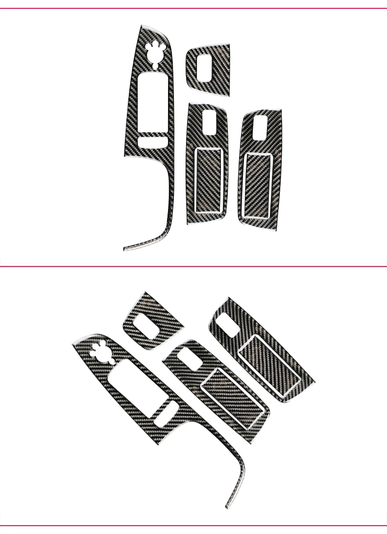 Углеродное волокно, защита для автомобиля, переключатель окна, панель управления, авто наклейки для Audi Q7Interior Decoration2008-, LHD RHD, аксессуары