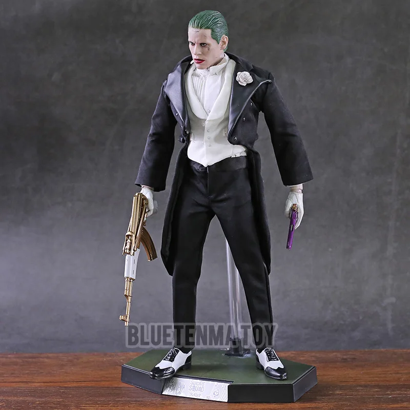 

1/6 Scale 1:6 Joker Jared Leto Head Sculpt&Tuxedo Clothes Set Man BODY Collectible Doll clothing set accesories
