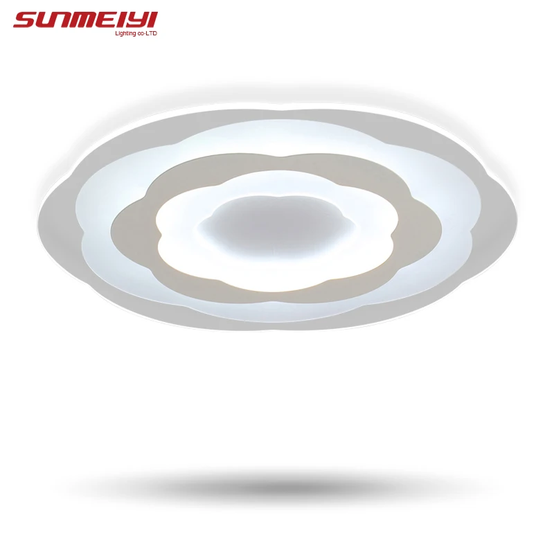 White Minimalism Ultrathin Modern LED Ceiling Light for Living Room Kitchen Bedroom BathRoom Ceiling Lamp Indoor Lighting