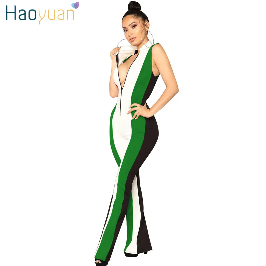 Haoyuan لصق والمرأة بذلة 2018 الصيف مخطط نادي الجبهة البريدي الكامل ارتداءها عارضة زرة مضيئة بانت مثير بذلة Haoyuan لصق والمرأة بذلة 2018 الصيف مخطط نادي الجبهة البريدي الكامل ارتداءها عارضة زرة مضيئة بانت مثير بذلة