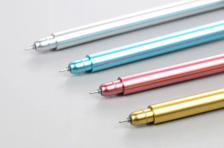 36 шт./лот 0,38 мм винтажная пластиковая гелевая ручка в форме ключа креативные милые ручки в форме ключа для детей, школьные принадлежности для письма