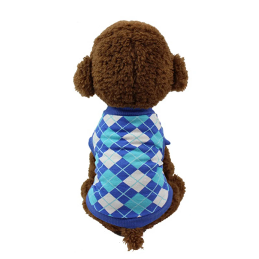 

Free Shipping Clothes Pet Vest Cotton Dog Teddy Clothes Summer X Small Dog Vest Harness Chaleco Salvavidas Perro X044 Shirts