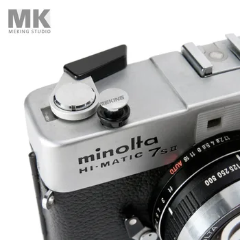 

Selens Colorful Digital Camera Soft Shutter Button with Screw silver Concave For Leica Rolleiflex Fuji Hasselblad