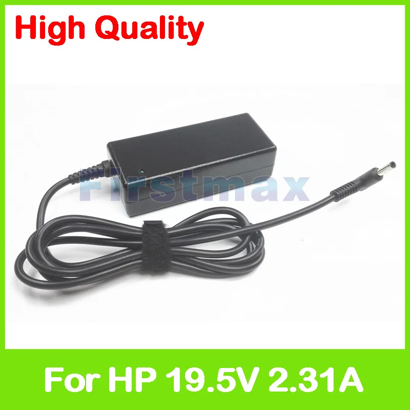 19.5 فولت 2.31A شاحن للكمبيوتر المحمول ac محول الطاقة ل جناح HP 14-ce0000 14m-ba000 14m-ba100 14t-ab100 14t-al000 14t-al100