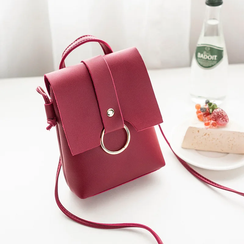 

Billtera PU Leather Shoulder Strap Bag Casual Style Women's Crossbody Shoulder Bags 5 Color Female Messenger Bag on Sale