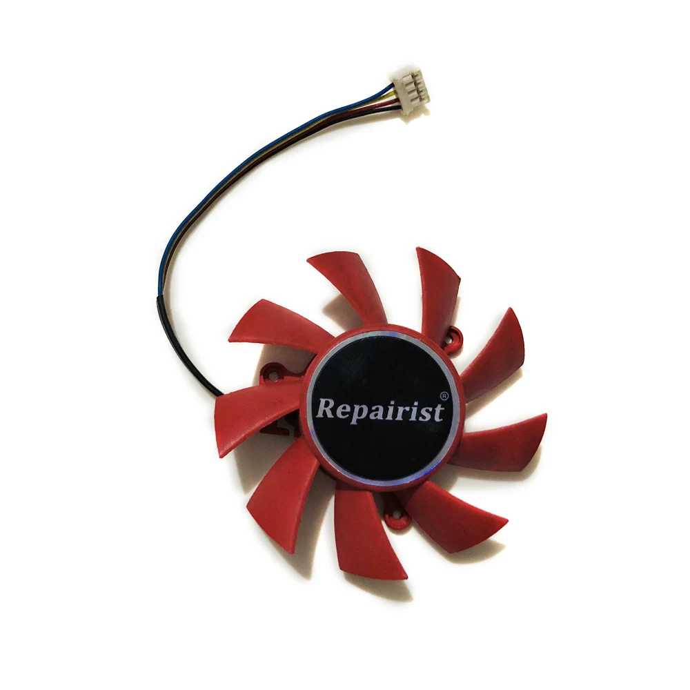 GPU радиатор Графика карты вентилятор FD7015H12S 4pin 4 линии для XFX видеокарты в качестве