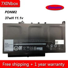 7 xinbox 37Wh 11,1 В натуральная PDNM2 579TY 0F1KTM ноутбук Батарея для Dell Latitude E7470 E7270 серии
