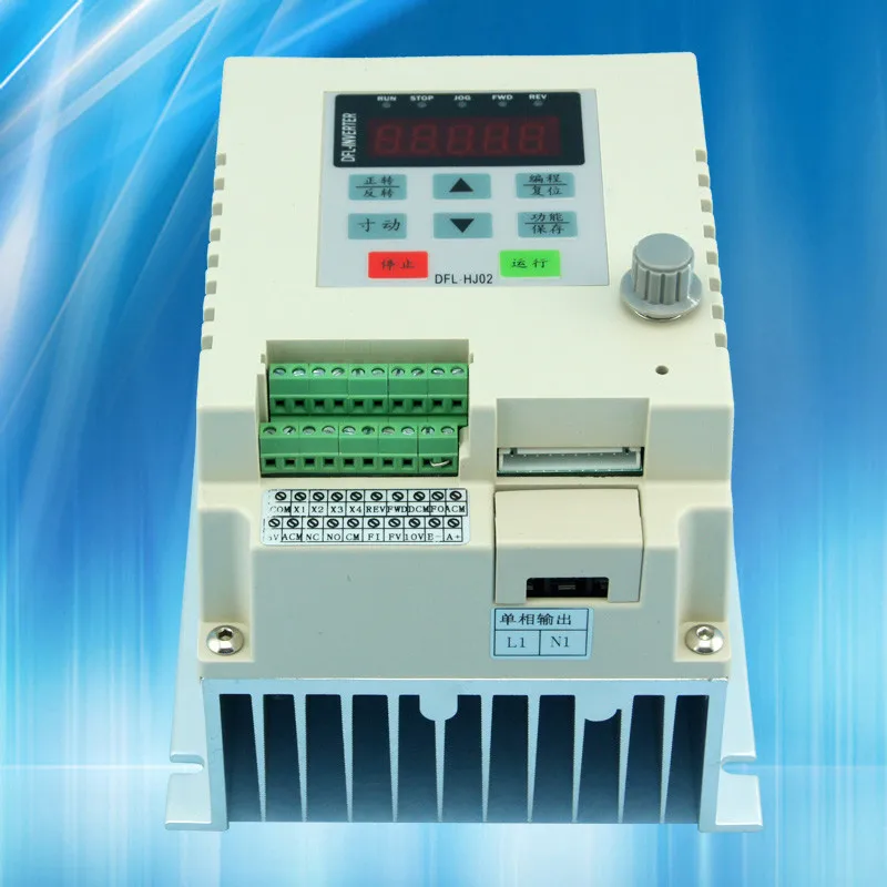 

220V 0.75KW inverter VFD variable frequency driver inverter single phase input single phase output