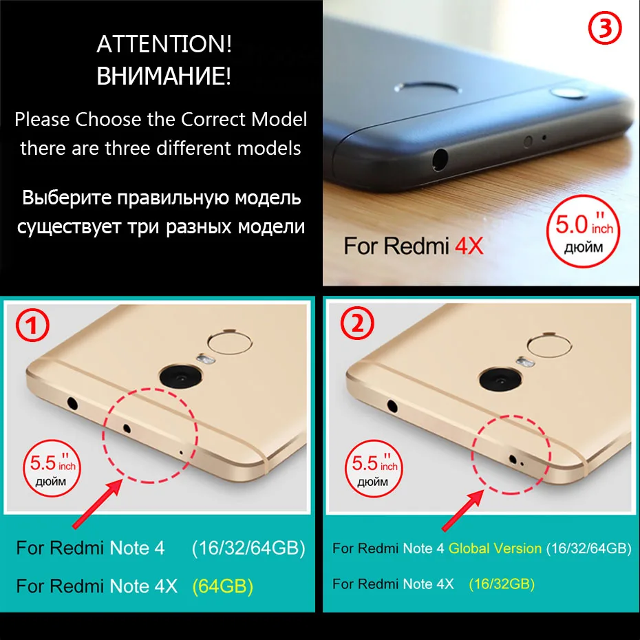 Защитная пленка для экрана mousmi Xiaomi Redmi 4x Note 4 Global Glass On 9H Защитное стекло 4x|Защитные