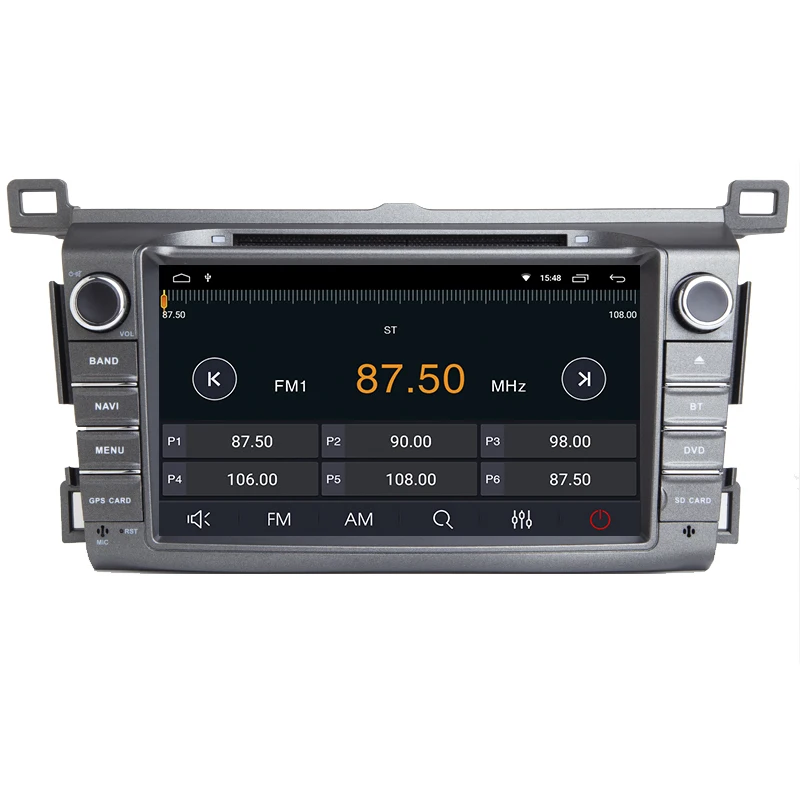 Perfect Touch Screen Android 8.1 Car DVD GPS for Toyota RAV4 2013 2014 2015 Multimedia GPS Navigation Radio Stereo Headunit Wifi BT 9