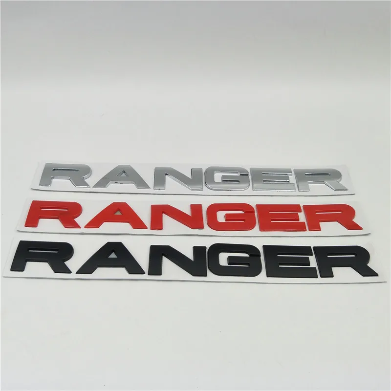 Ranger эмблема на решетку радиатора задний загрузки Логотип для Ford Ranger PX MK2 MC 2012- прямой