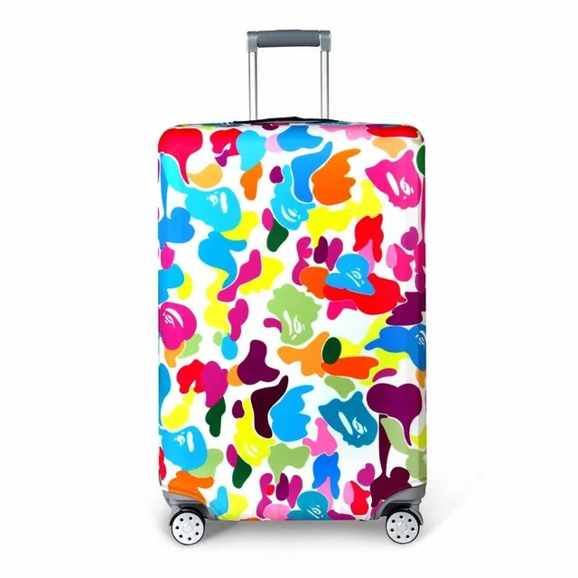 Hmunii бренд чемодан эластичное Защитный чехол крышка багажника дорожные аксессуары 18/22/24/26/28/30/32 дюймов путешествия тележка чемодан - Цвет: Mixed colors