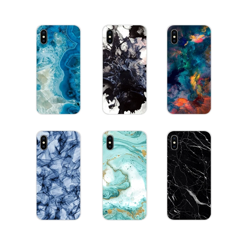 Accessories Phone Cases Covers For Motorola Moto X4 E4 E5 G5 G5S G6 Z Z2 Z3 G G2 G3 C Play Plus Marble stone print | Мобильные