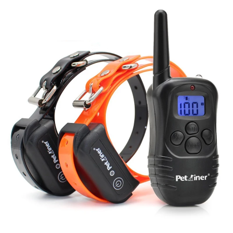 

Petrainer PET998DB Waterproof Rechargeable Dogs Remote Electronic Collar Training Necklace For Dog training all Size Dogs