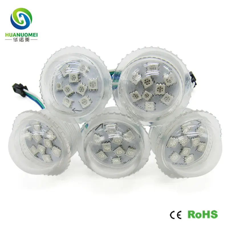 35 мм 9 светодиодов UCS1903 smd 5050 rgb светодиодный модуль 12 В пиксельный свет ip68