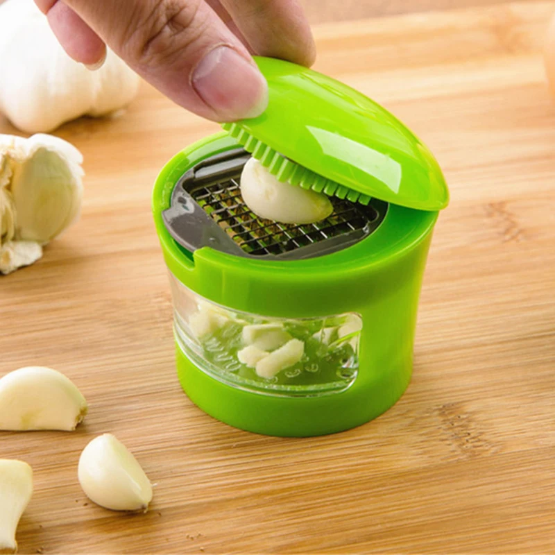 

Convient Multi-functional Grinding the Garlic Presses Kitchen Gadgets Cooking Tools Novelty Kitchen Garlic Press