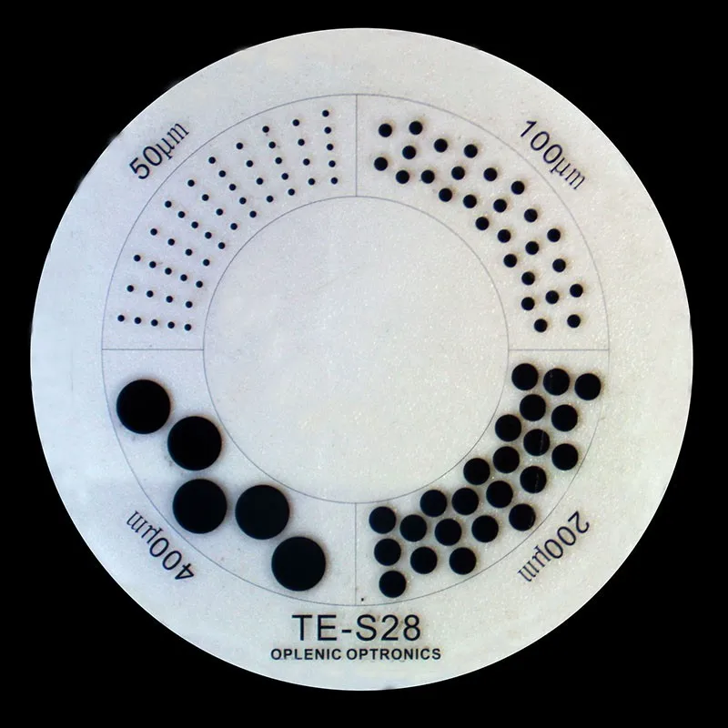 D=20 968 Microscope Eyepiece Micrometer Calibration Slide for Stage