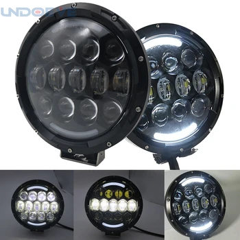 

Undoeve 2Pcs LED Work Light Bar 105W LED Light Bar 12V 24V Spot For 4WD 4x4 Truck Trailer SUV Offroad Boat ATV Driving light