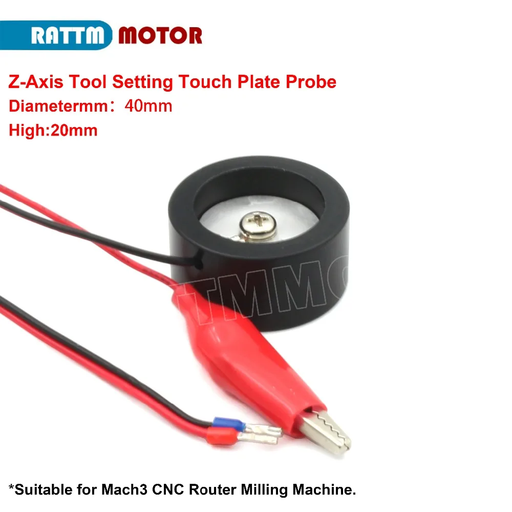 

Z-Axis Spindle Automatic Tool Setter Auto-Check Instrument Setting Probe Mach3 CNC Router Engraving Machine