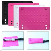 Flat Iron Heat Resistant Silicone Mat For Straightener Curling Hair Styling Accessory