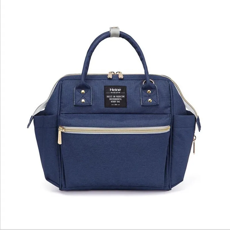 Hot Mom Outdoor Nappy Changing Diaper Bags Mother and Baby Tote Bags Multi-functional Shopping Fashion Handbag Messenger Bags 08